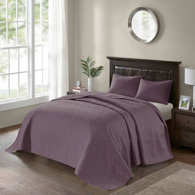 Madison Park Mansfield Reversible Bedspread Set