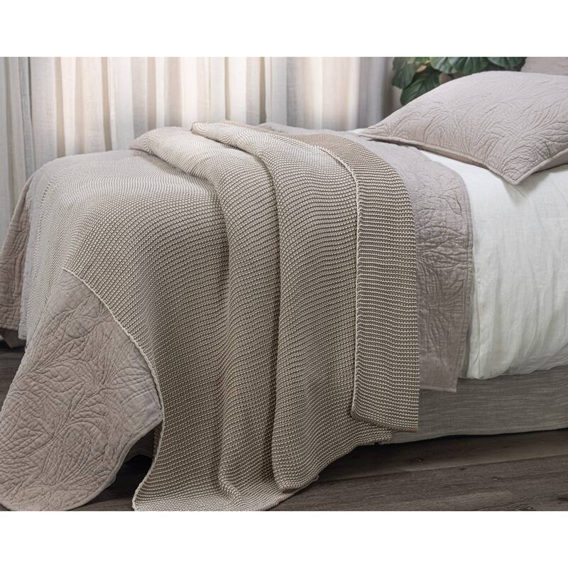 Casey, Cotton Yard, Natural, Throw