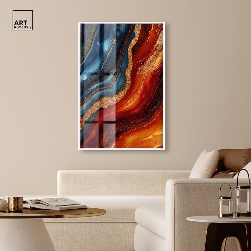 Gilded Galaxy Shadowbox by Art Remedy