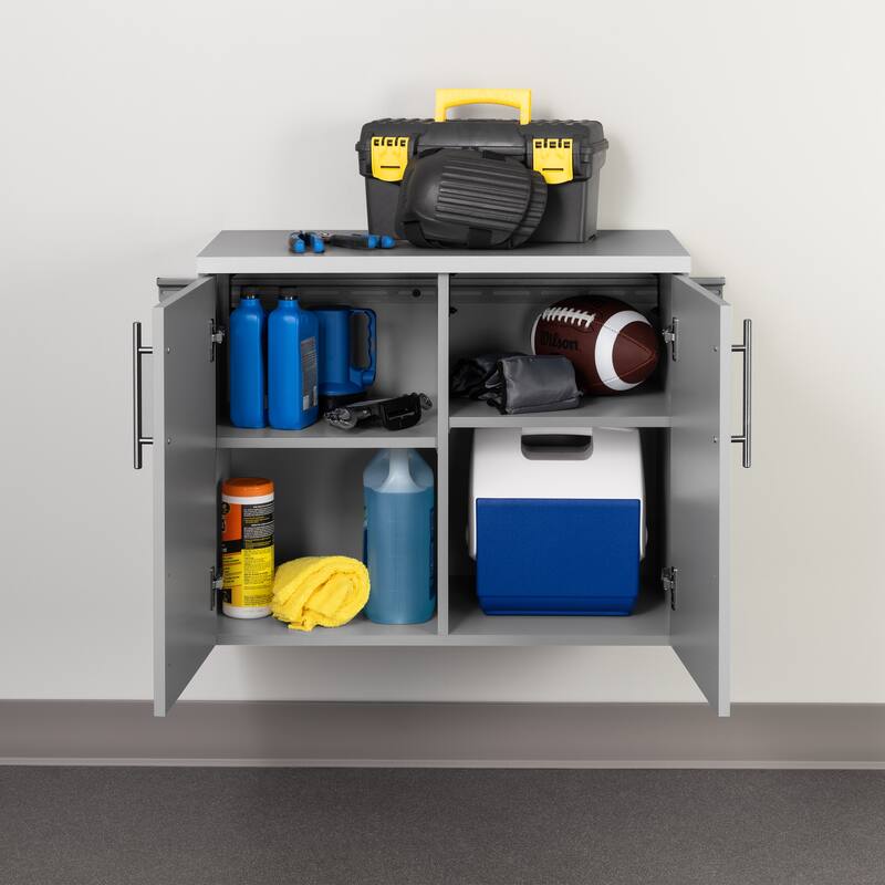 Prepac HangUps 2-Door Base Storage Cabinet - 30" W x 24" H x 16" D