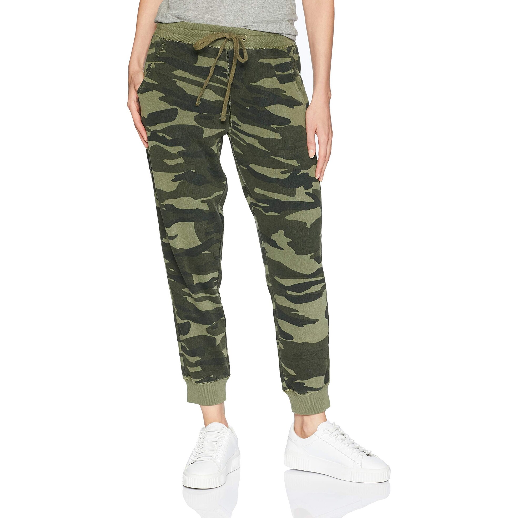camo jogger pants womens