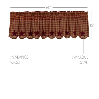 Cumberland Balloon Valance 15x60 - Balloon Valance 60x15 - Balloon Valance 60x15