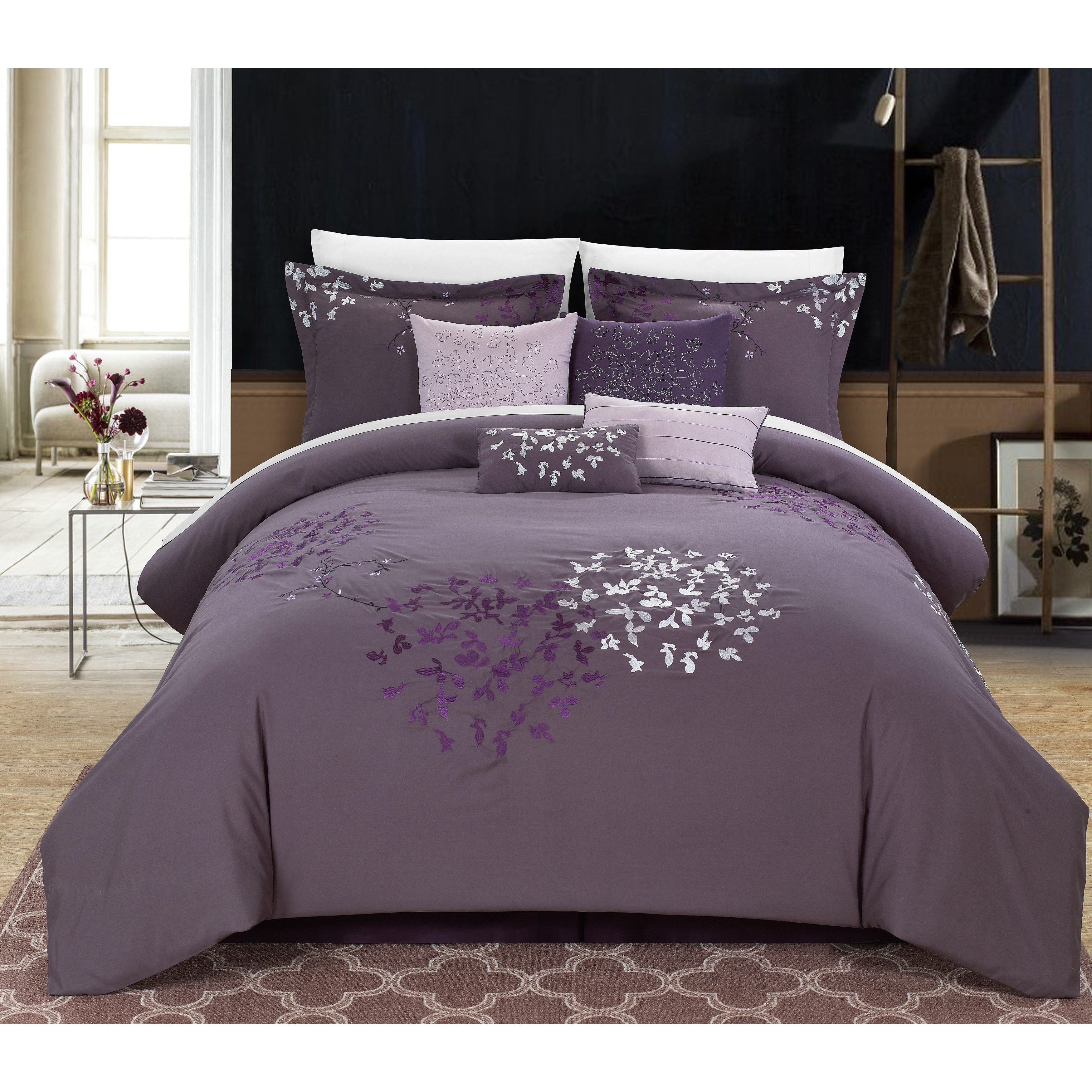Ck embroidered shop comforter
