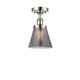 Option Polished Nickel / Light Smoke