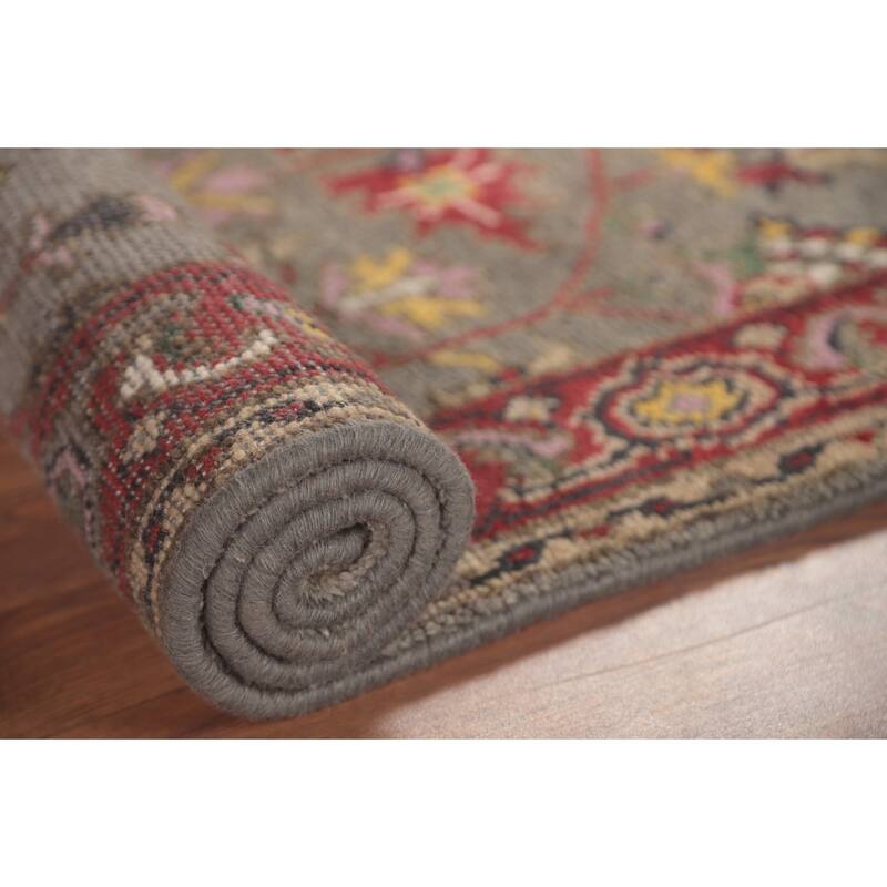 Heriz-Serapi Oriental Accent Rug Handmade Floral Wool Carpet - 2'11"x 5'1"