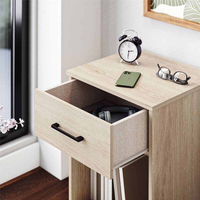 Ameriwood Home BrEZ Build Pearce Nightstand with Drawer