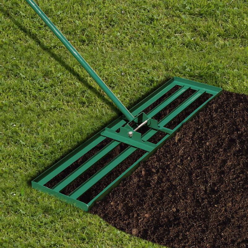 Costway Lawn Leveling Rake 42" x 10" Heavy Duty Level Lawn Tool for - See Details