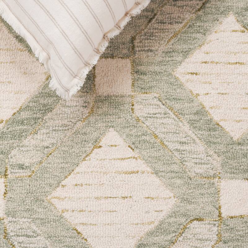 SAFAVIEH Handmade Pine Lula Modern Wool Rug