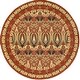 preview thumbnail 67 of 137, Unique Loom Carnation Edinburgh Geometric Area Rug