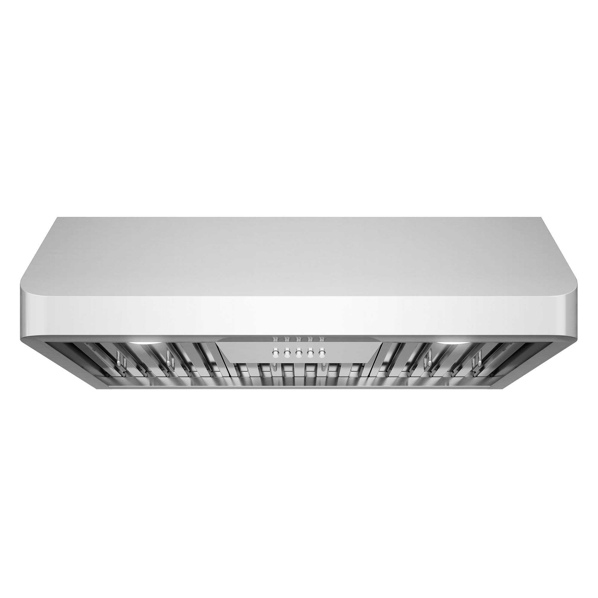 Cosmo 30-Inch 380 CFM Ductless Under Cabinet Range Hood in Stainless S