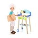 preview thumbnail 4 of 3, Kid's Pretend Barbecue Grill Play Set - 18.5" x 12" x 32"