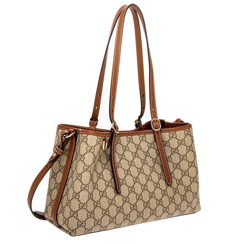 Gucci GG Emblem Medium Tote Bag