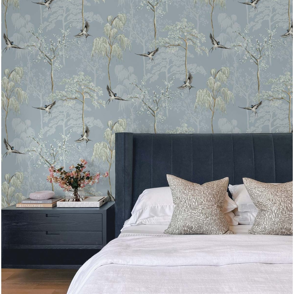 Arthouse Bird Garden Peel and Stick Wallpaper - Bed Bath