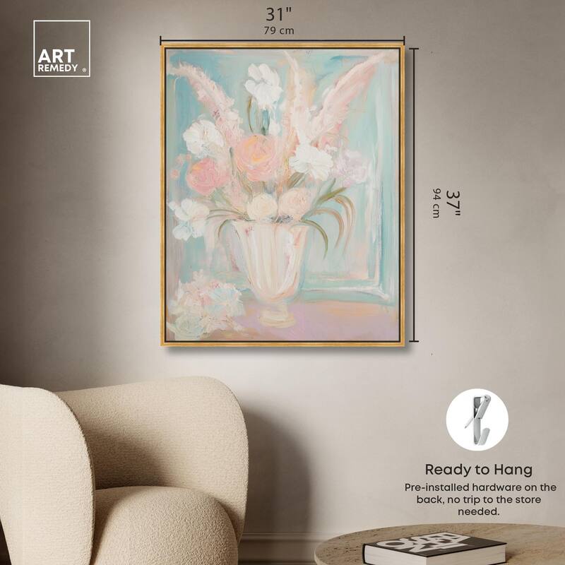Still Life in Soft Hues II Canvas by Art Remedy