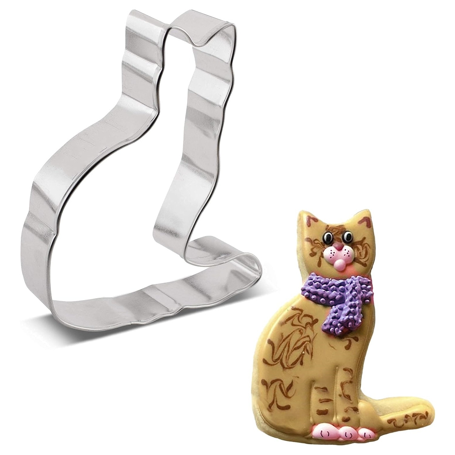 Cat Cookie Cutter 4.25inch For Baking