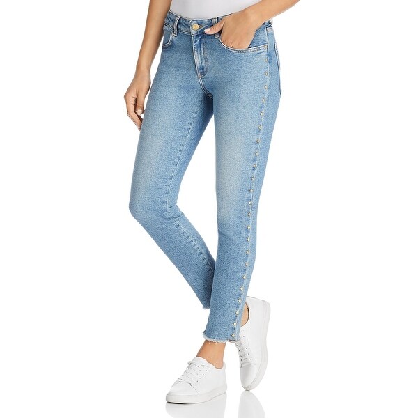 womens cropped denim jeans