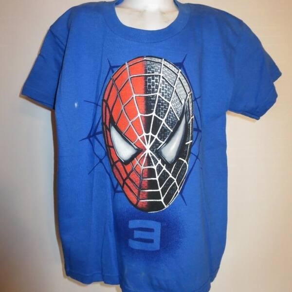 Shop Minor Flaw Marvel Spiderman 3 Venom Kids Large L 7 Blue