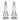Cut Crystal Salt & Pepper Shaker Set- 7.5" Height-Majestic Gifts Inc. - 3" Diameter