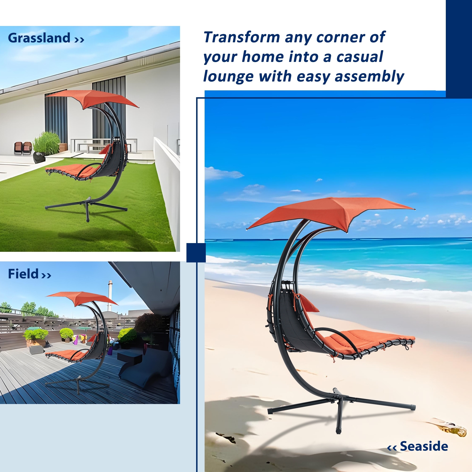 Zero gravity swing chair deals