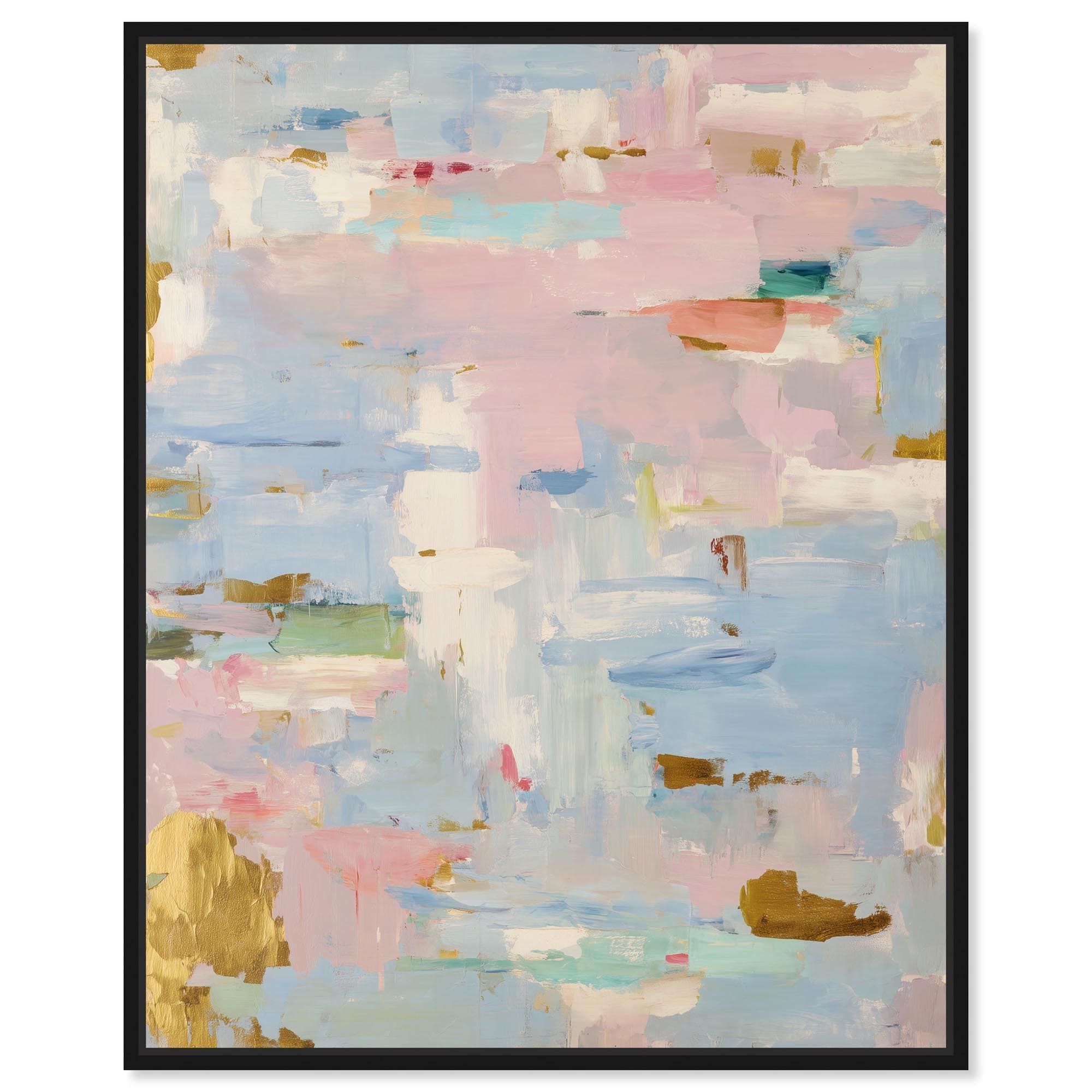 Palette of Pastels II Wall Decor Framed Canvas Print by Art Remedy