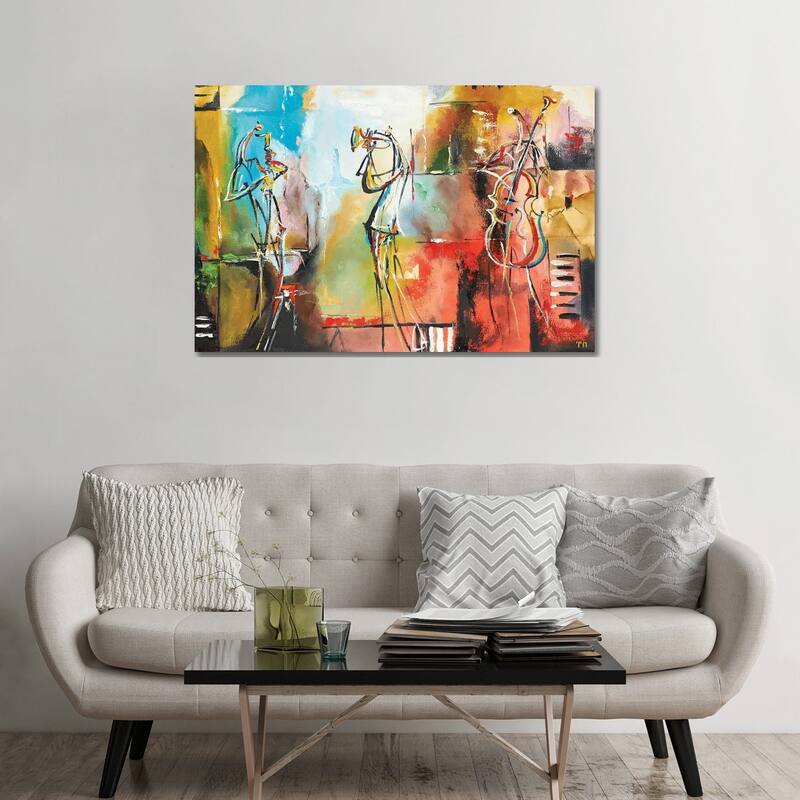 iCanvas "Air Jazz" by Tanija Petrus Canvas Print - 32x48x1.5