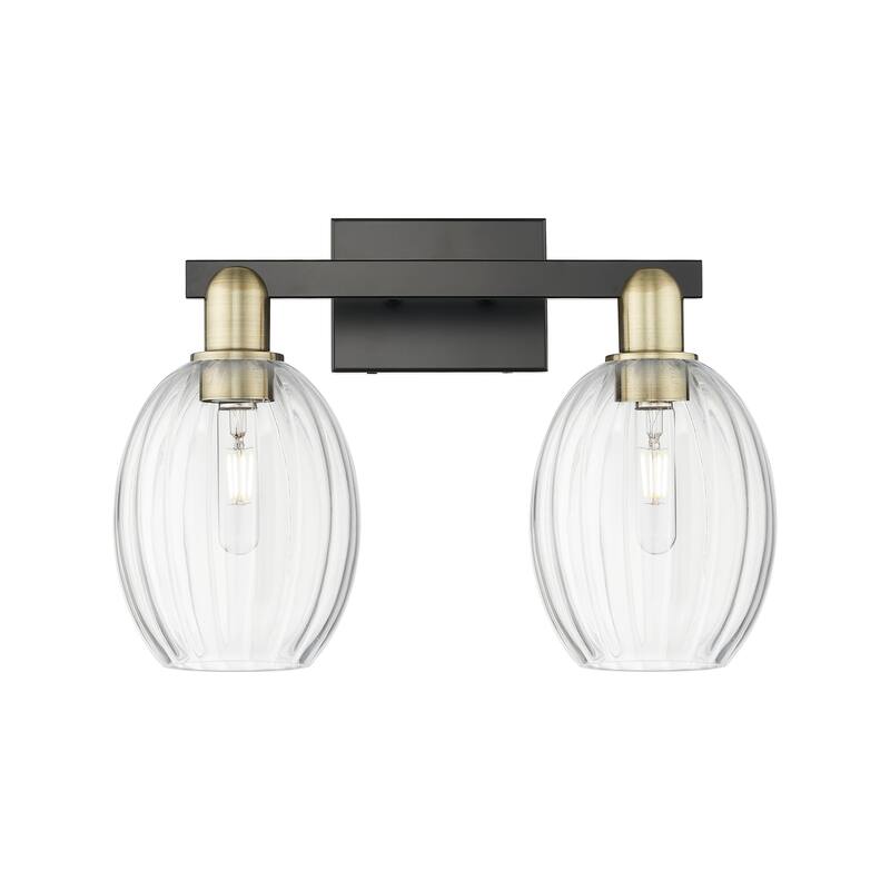 Innovations Lighting Downtown Urban - Preston - 2 Light 16" Bell Shade Bath Vanity Light