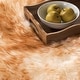 preview thumbnail 43 of 201, SAFAVIEH Handmade Natural Sheepskin Leanca 3.4-inch Thick Rug