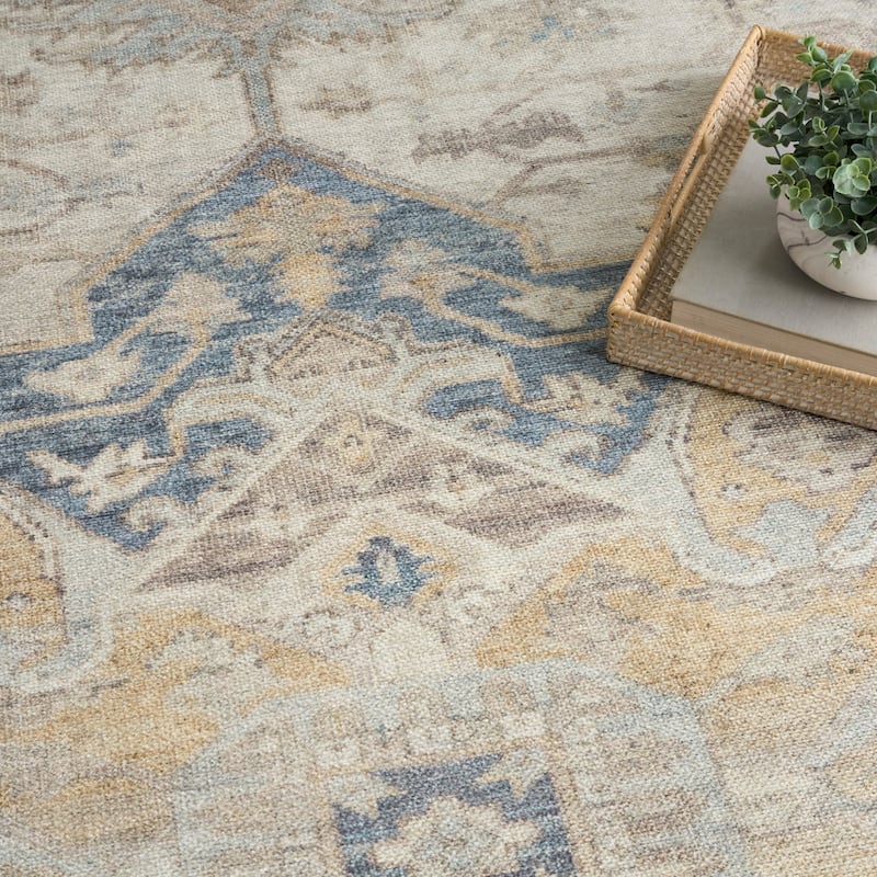 Nourison Vintage Washables Indoor only Persian Area Rug