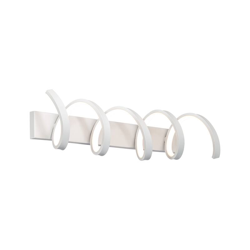 Marques LED Bathroom Vanity or Wall Light - Titanium - 30