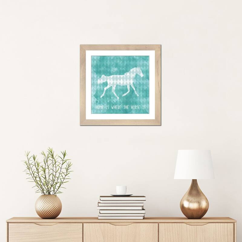 iCanvas "Horse Silhouette II" by Erin Clark