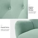 preview thumbnail 108 of 108, Eusebio Tufted Velvet Accent Chair with Wingback, Arms, and Metal Gold Legs for Living Room or Bedroom by HULALA HOME