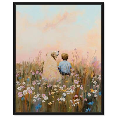 Sunset Companions Canvas by Art Remedy