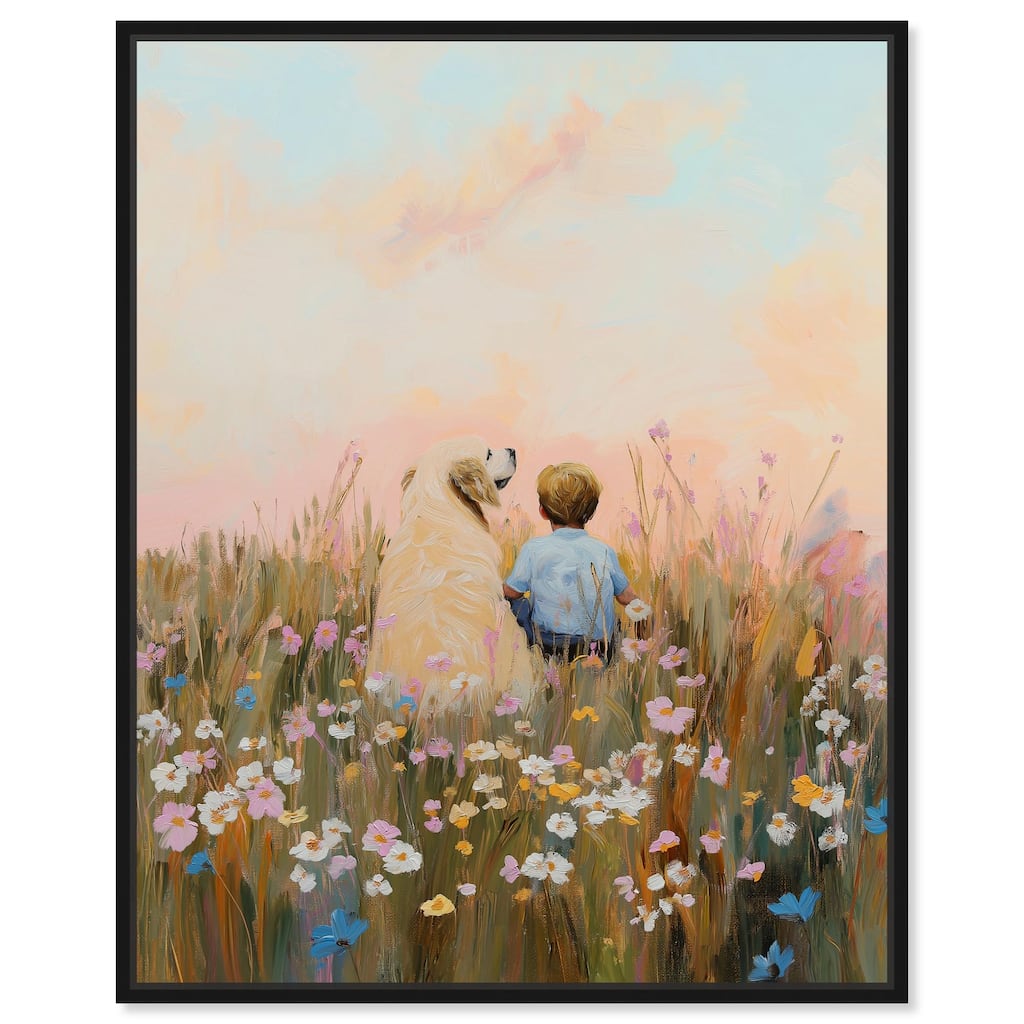 Sunset Companions Canvas by Art Remedy