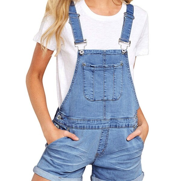 cute womens overalls shorts
