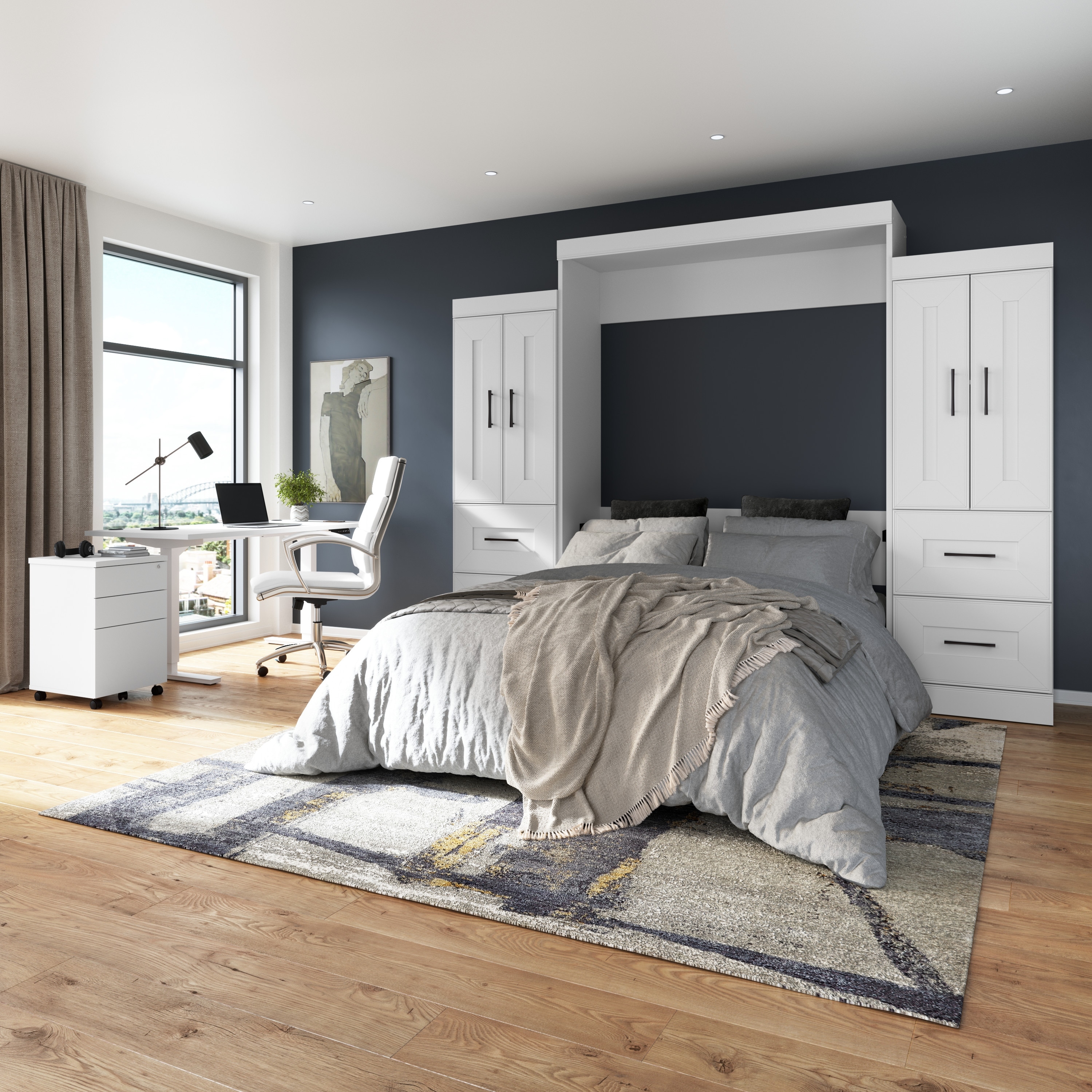 Bestar orion deals queen murphy bed
