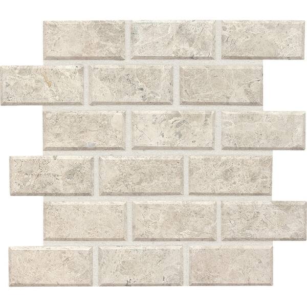 Mohawk® Arctic Gray 12 x 12 Limestone Floor and Wall Tile Mohawk® Arctic Gray 12 x 12 Limestone Floor and Wall Tile
