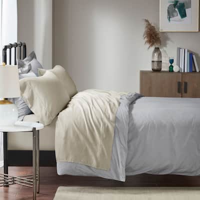 Madison Park 1500 Thread Count Cotton Blend 4 PC Sheet Set