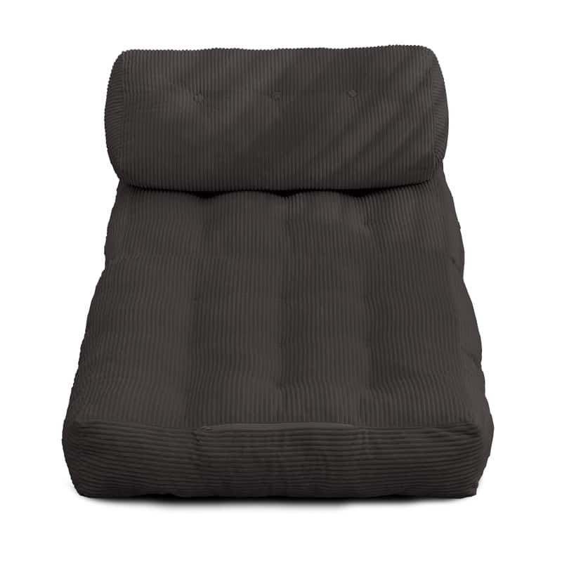 Mixoy W32''/W50'' Corded Velvet Fabric Folding Floor Lazy Futon Sofa Bed