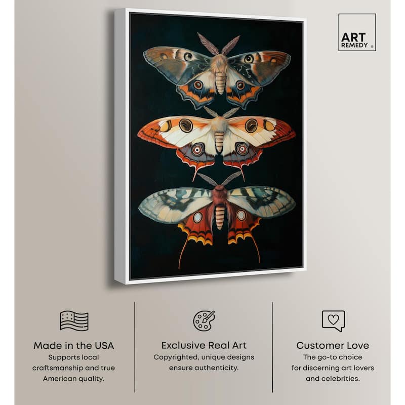 Void's Vivid Visitors Canvas by Art Remedy