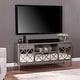 preview thumbnail 1 of 9, SEI Furniture Mirrored Media TV Stand for TV's up to 51"