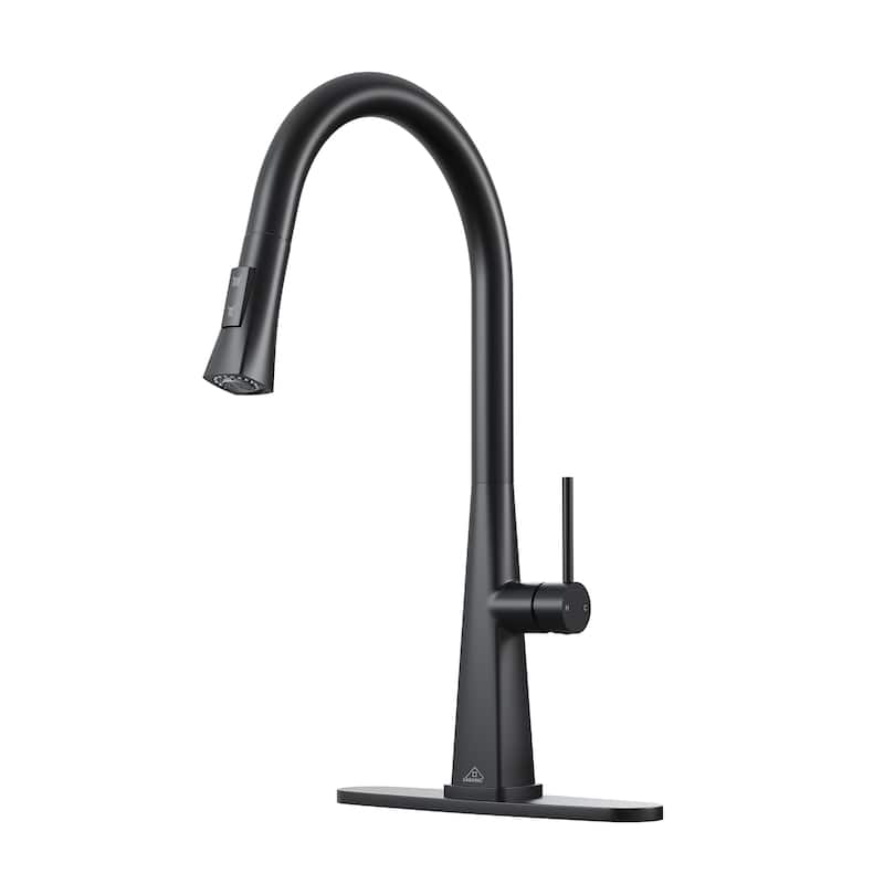Single Handle Pull-Down Sprayer Kitchen Faucet