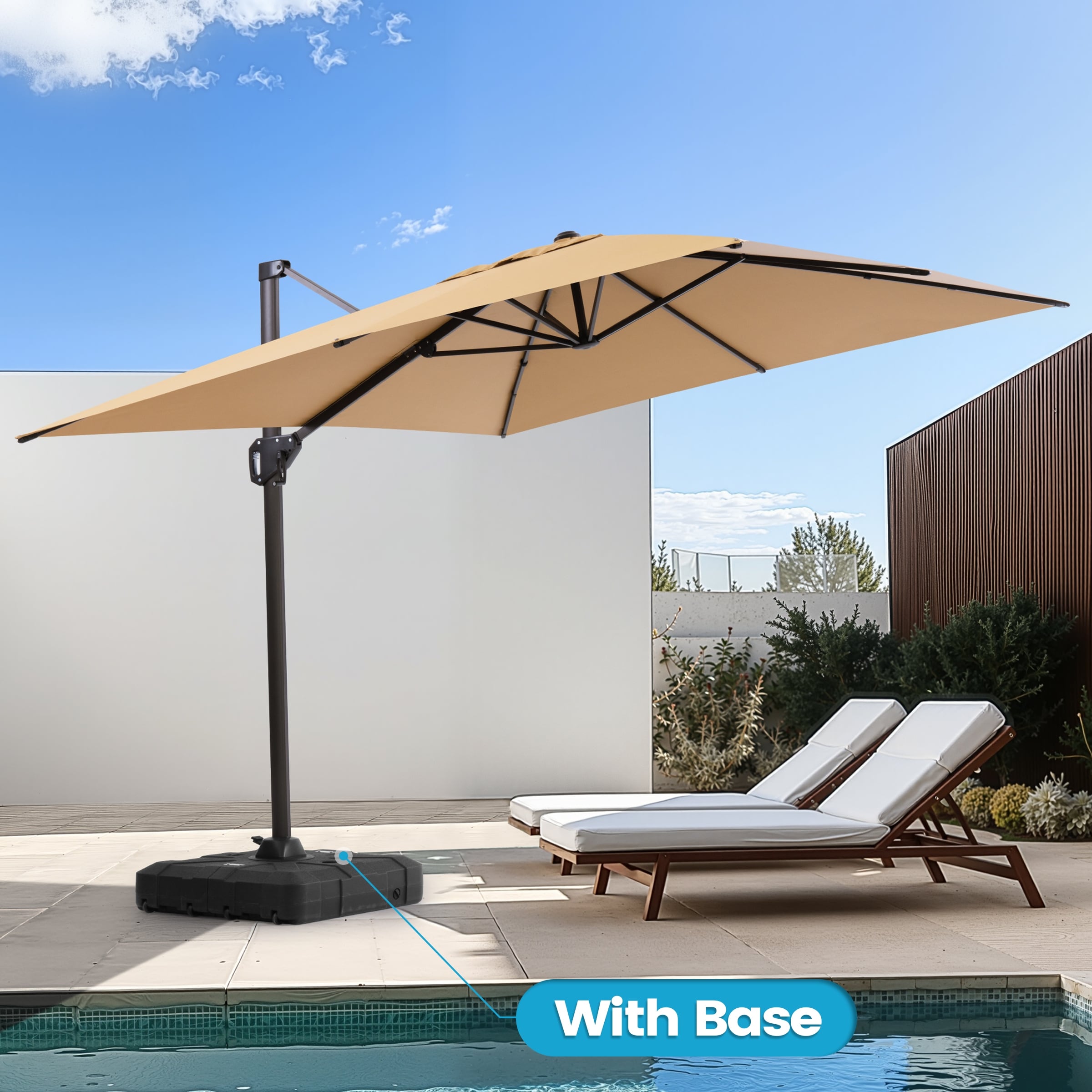 aluminum frame patio table umbrella Vexwalx 7-Piece Outdoor Dining Set, Dining Set for 6, Table and Chairs Set with Hole, All Weather HDPS Outdoor Table and Chairs for 6 (Gray-Teak) : Patio White Open Face Motorcycle About this item More brown-bags:cacao; Color:PINK/BLUE