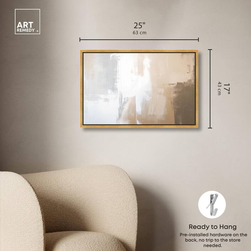 Solace in Softness I Canvas by Art Remedy