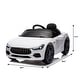 preview thumbnail 6 of 6, 12V Ride On Car With Parent Remote Control Battery Powered Electric Car With 2 Motors Led Lights MP3 Horn