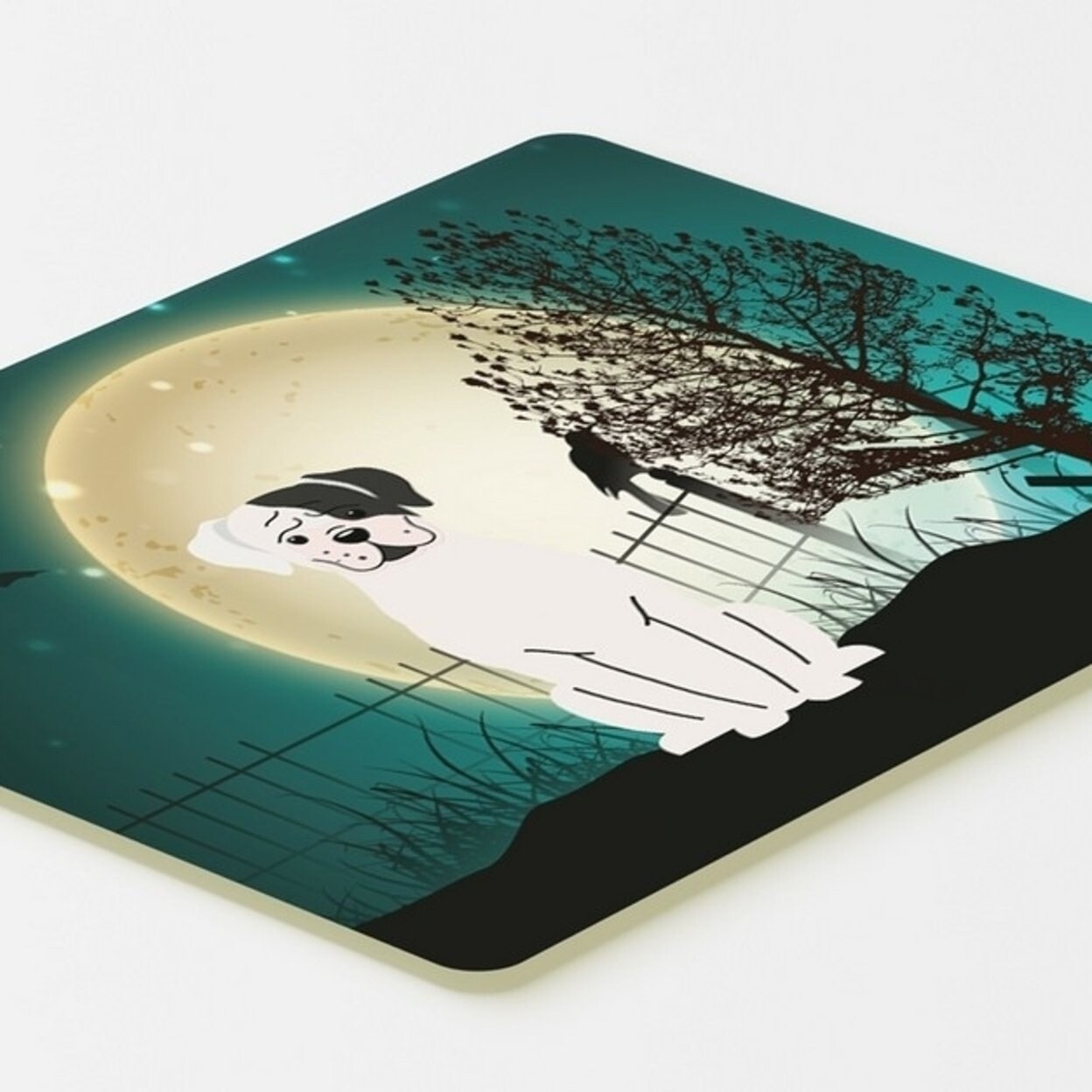 Shop Carolines Treasures Bb2304cmt Halloween Scary White Boxer Cooper Kitchen Or Bath Mat 20 X 30 On Sale Overstock 27724449