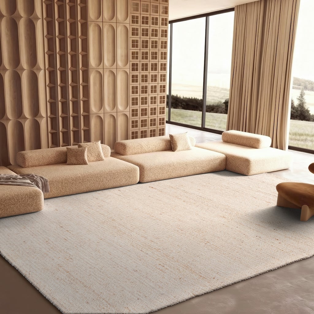 SAFAVIEH Handmade Casablanca Shag Ayoe Wool Rug
