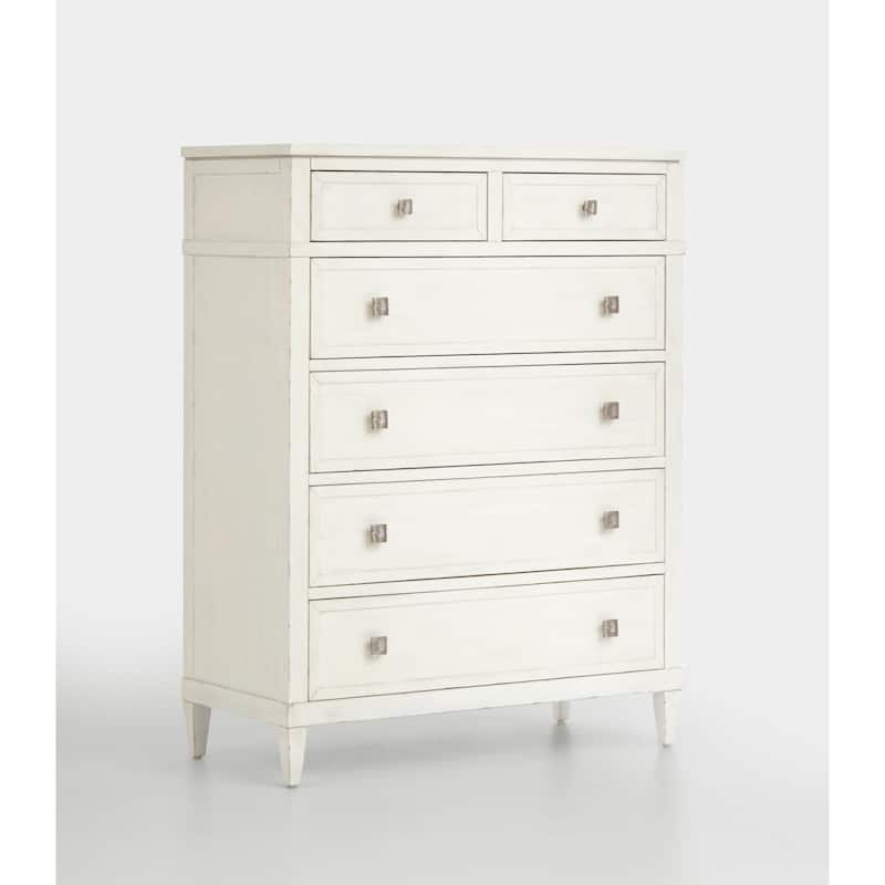 Magnussen Home Gardenia Bay White Drawer Chest - 6-drawer