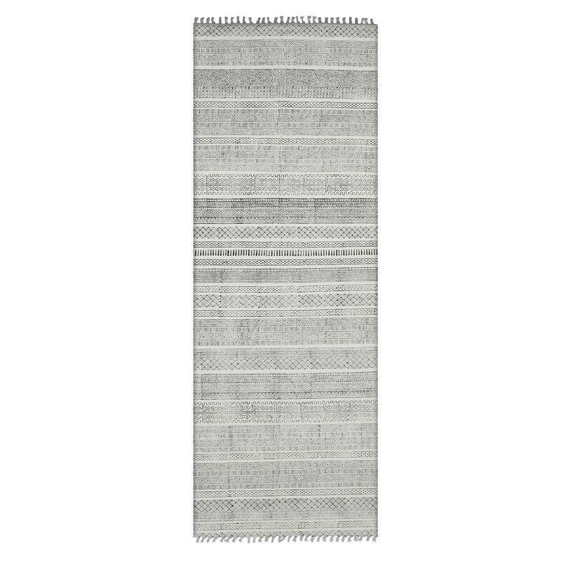 Magi Dianne Handmade Flatweave Cotton Geometric Rug