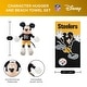 preview thumbnail 76 of 81, Disney NFL Mickey Splash Hugger Beach Towel Set