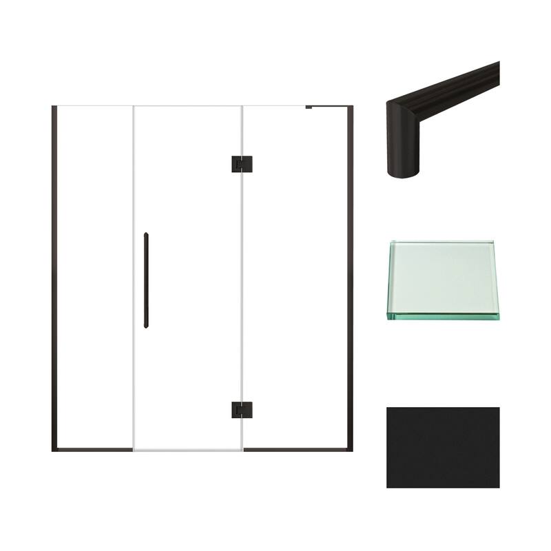 Transolid EHTF68267610C-T Elizabeth 76" High x 68" Wide Hinged Semi